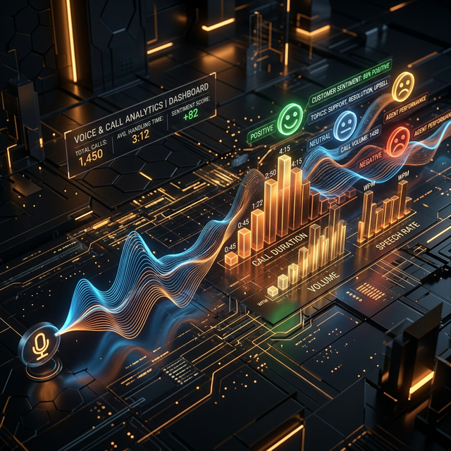 Call Analyzer Dashboard - Voice analytics and business intelligence